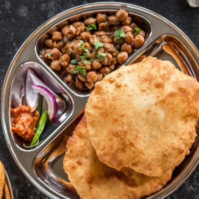 Chana Bhatura Plate